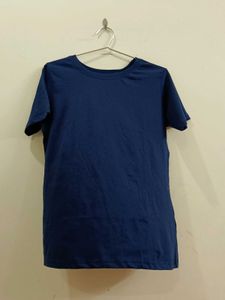 Navy Blue Crew Neck T-Shirt