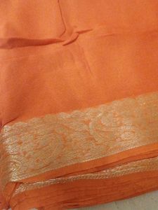 Orange saree