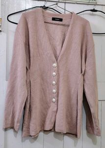 🔥Woolen blazer 😍 New Nude pink sweater overcoat