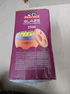 Practice Glaze Insulated Casserole 2500