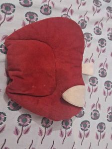 Red Apple Baby Head Support Pillow
