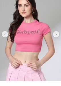 Shein Baby Crop Top With Surprise Freebies