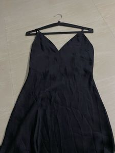 Elegant Black Slip Dress
