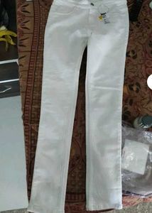 White Denim Jeans