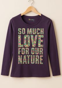 🌸 Beautiful Floral Print Long Sleeve T-Shirt🌸
