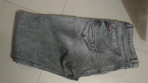Grey Wash Denim Jeans