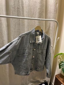 Graphic Denim Jacket