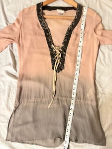 Beautiful Ombre Embellished Imported Top