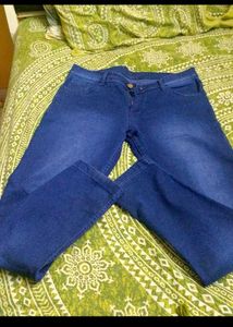 Dark Blue Denim Jeans