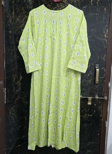 Ikkat Print Kurta