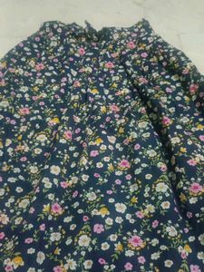 Floral Print Skirt