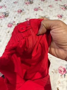 Crop Palazzo With Side Zip