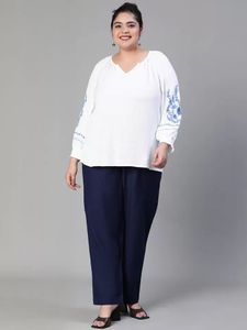 Floral Embroidery Top