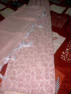 Elegant unstitched salwar kurta with dupatta
