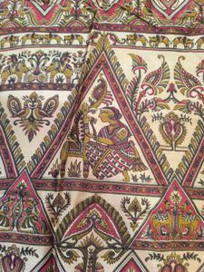 Elegant Orange Ethnic Saree