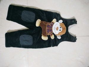Boy Cute Teddy Dungaree