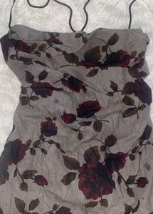 Floral Print Maxi Dress