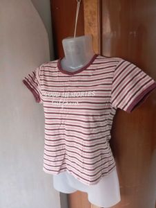 Striped Tee - Good Memories