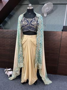 🆕️🆕️3 PIECE Dhoti Shrug Outfit