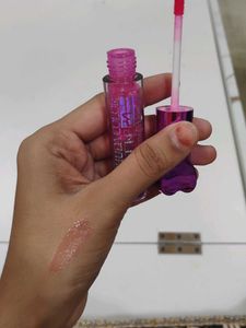 Pink Glitter Lip Gloss