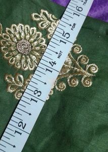 New Dark Mehandi Colour Patiyala Set