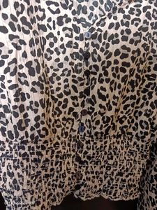 Leopard Print Crop Top