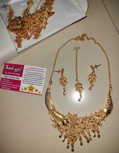 Gold Plated Jewelry Set
