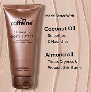 mCaffeine Shimmer Body Butter