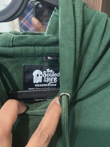 Green Hoodie Dress