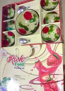💥Branded Sunrise Rich Food  Pudding Set🍜🥣