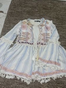 Jaipuri Style Short Kurta
