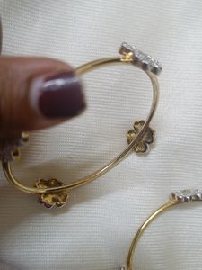 AD Stone Bangles