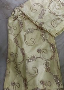 Red Embroidered Salwar Suit