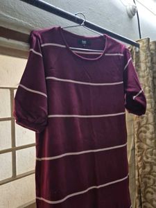 Striped T-Shirt Dress