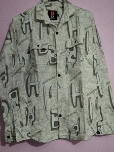 Graphic Print Casual Shirt