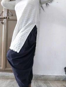 White Embroidered Tunic