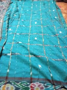 Blue Handloom Saree