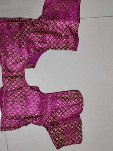 Pink Banaras Blouse