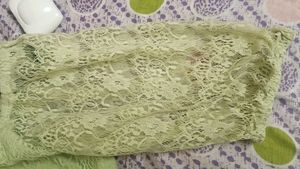 Mint Lace Mini Dress