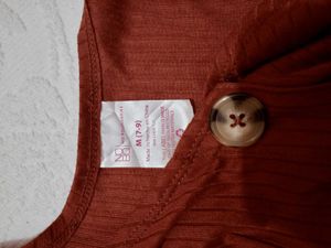 Button Front Tank Top