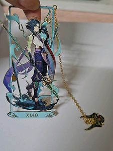 Genshin Impact Xiao Steel Bookmark ✨