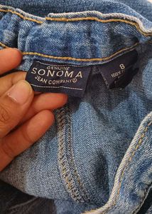 Long Denim Skirt