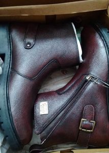 Stylish Brown Leather Boots