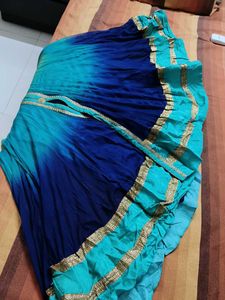 Women Festive Net Embroidered Anarkali Kurti