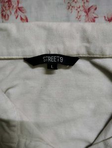 Polo Collared Crop Top