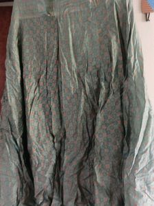 Floral Print Ethnic Skirt