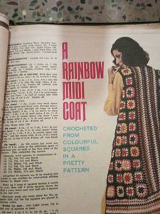 Vintage 1970s Baby Crochet Pattern Booklet