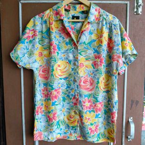 Floral Oversized Shirt