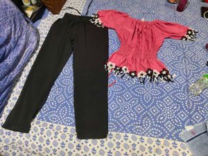 Girls Top And Pants Set