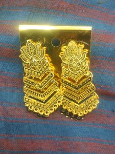 Statement Gold Earrings